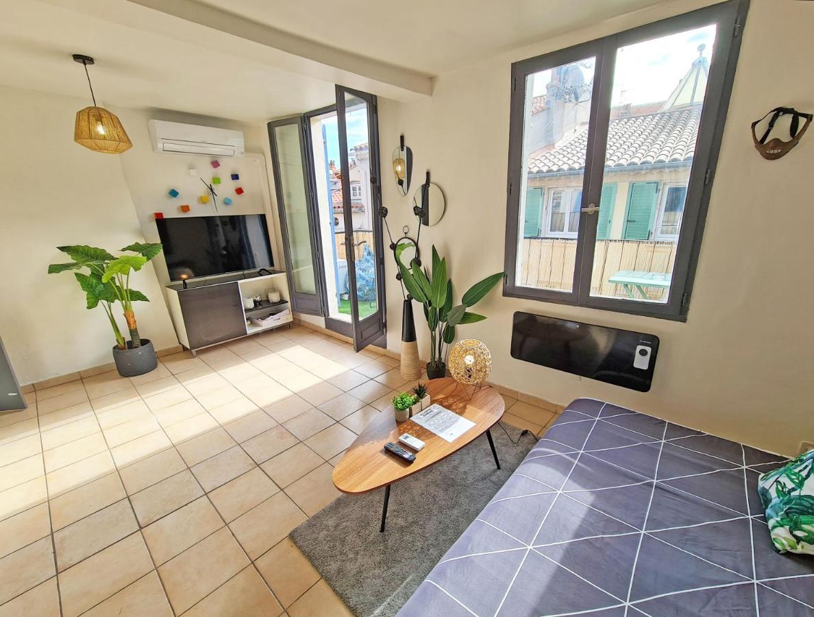 Gregbnb - Centre Ancien - Studio Roof-Top - Climatise - 5Eme Etage Tulon Zewnętrze zdjęcie
